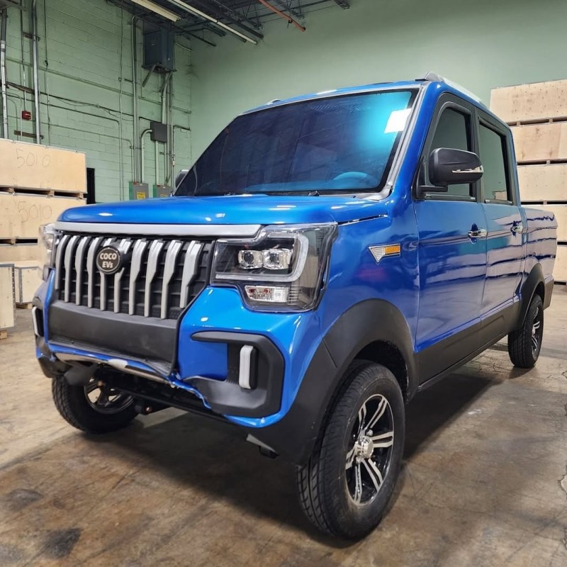 LSV Four Passenger Electric Coco Truck Low Sped Vehicle Golf Cart With AC & Heat