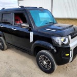 Electric 4 Door Coco Techno 60v Electric LSV With Rear Trunk - White/black